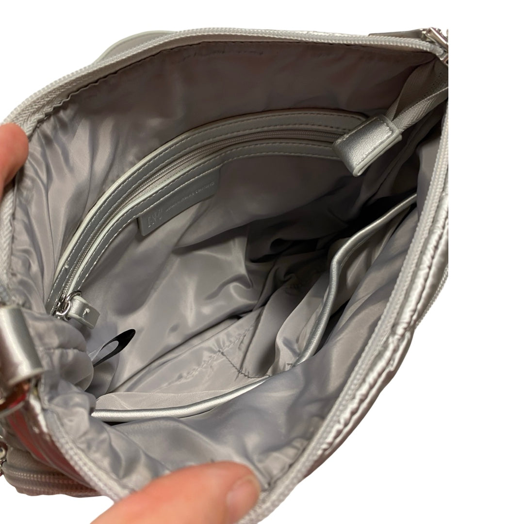 Handbag By Inc In Silver, Size:Medium
