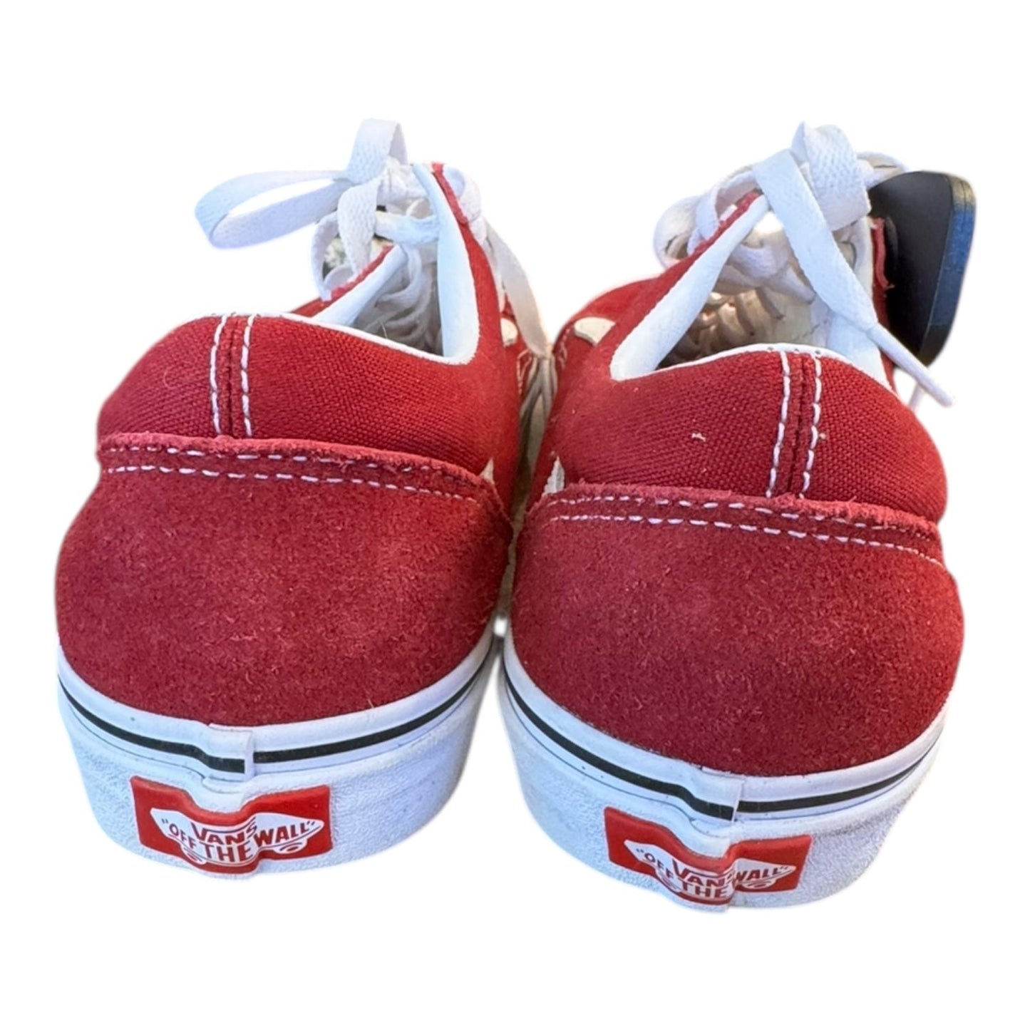 Shoes Athletic By Vans In Red, Size:8.5