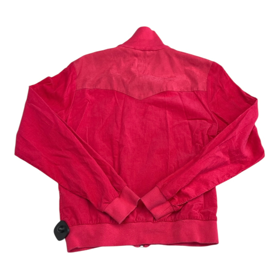 Athletic Jacket By Adidas In Pink, Size:M