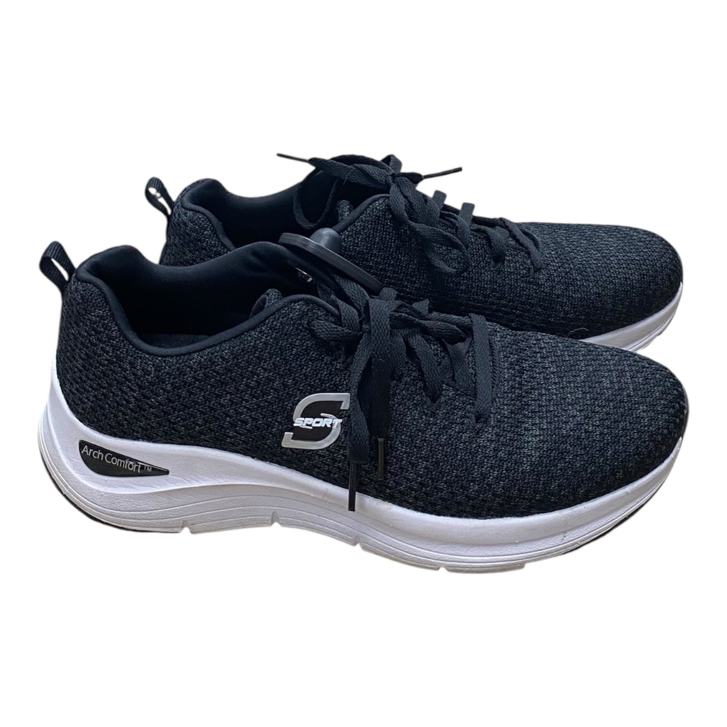 Shoes Athletic By Skechers In Black, Size:9.5