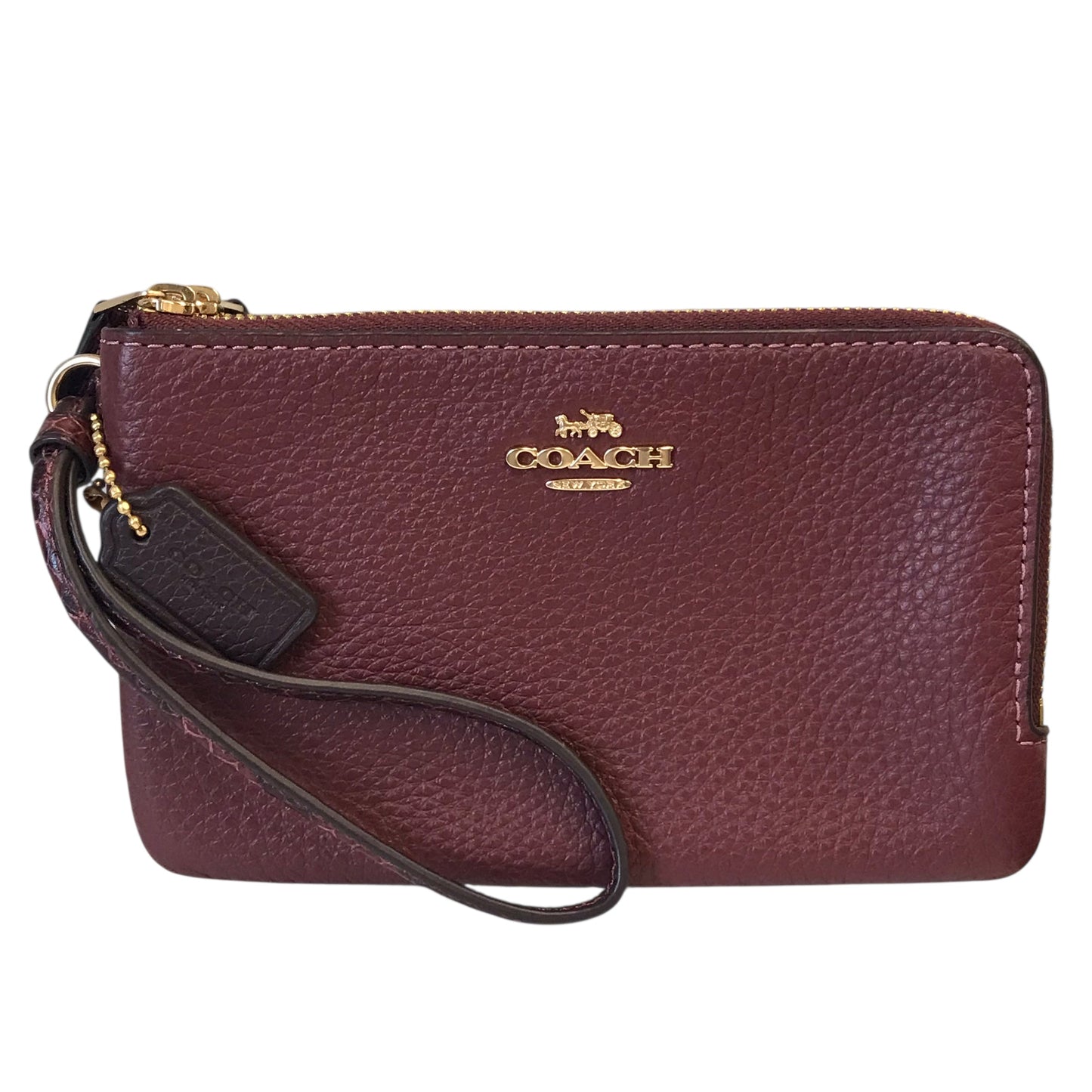 Wristlet Designer By Coach In Red, Size:Small
