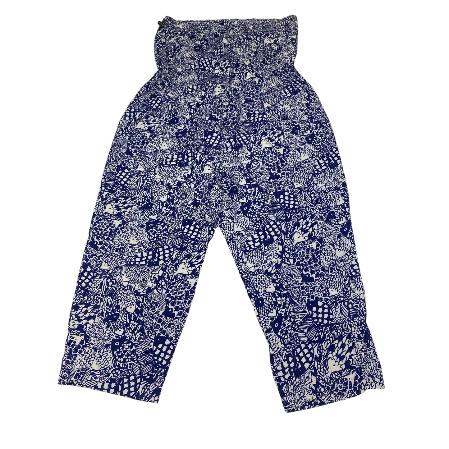 Jumpsuit Designer By Lilly Pulitzer In Blue, Size:Xxl