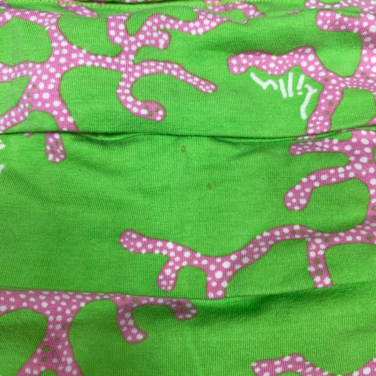 Dress Designer By Lilly Pulitzer In Green & Pink, Size:L
