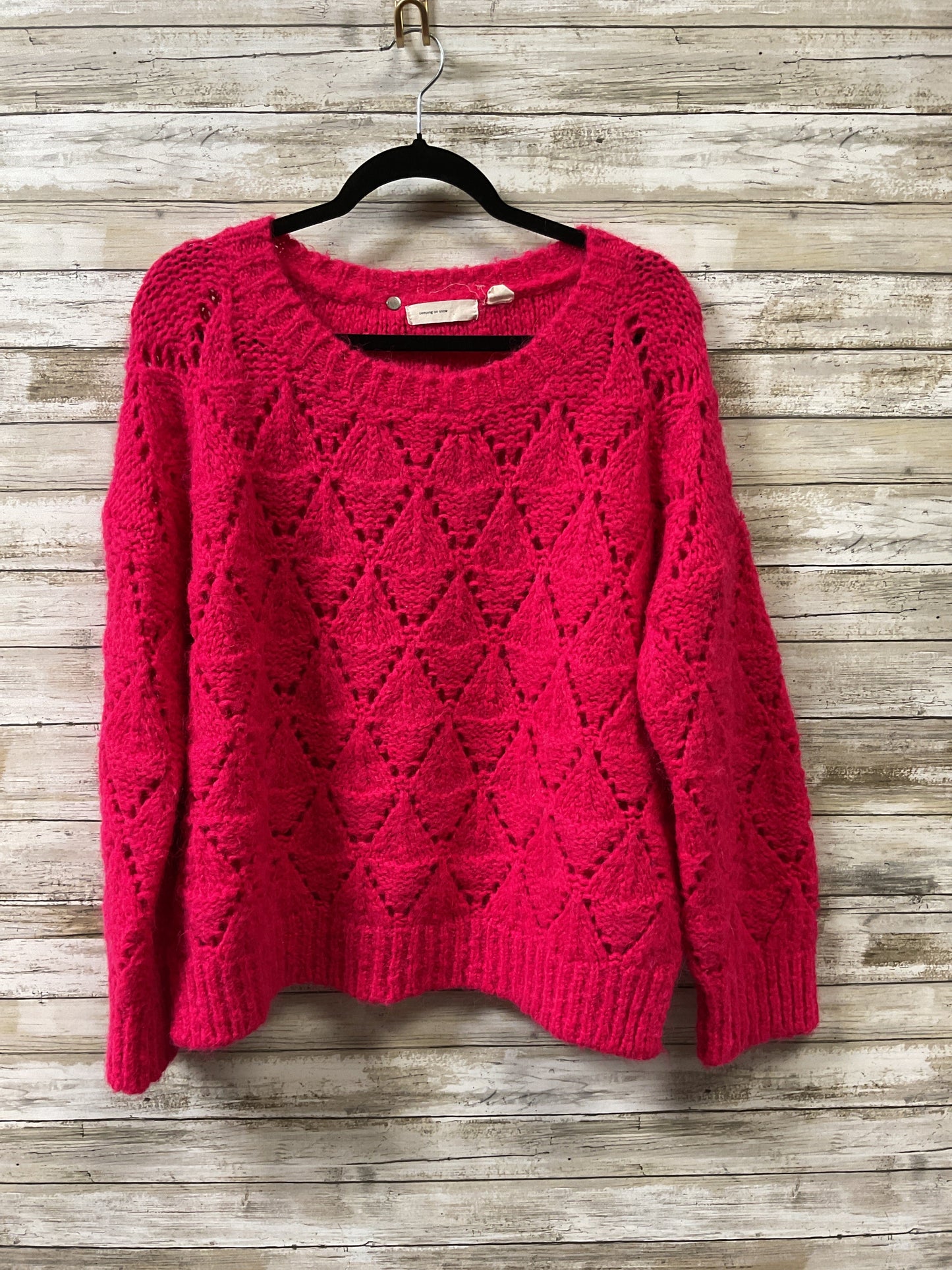 Sweater By Sleeping On Snow In Pink, Size:L