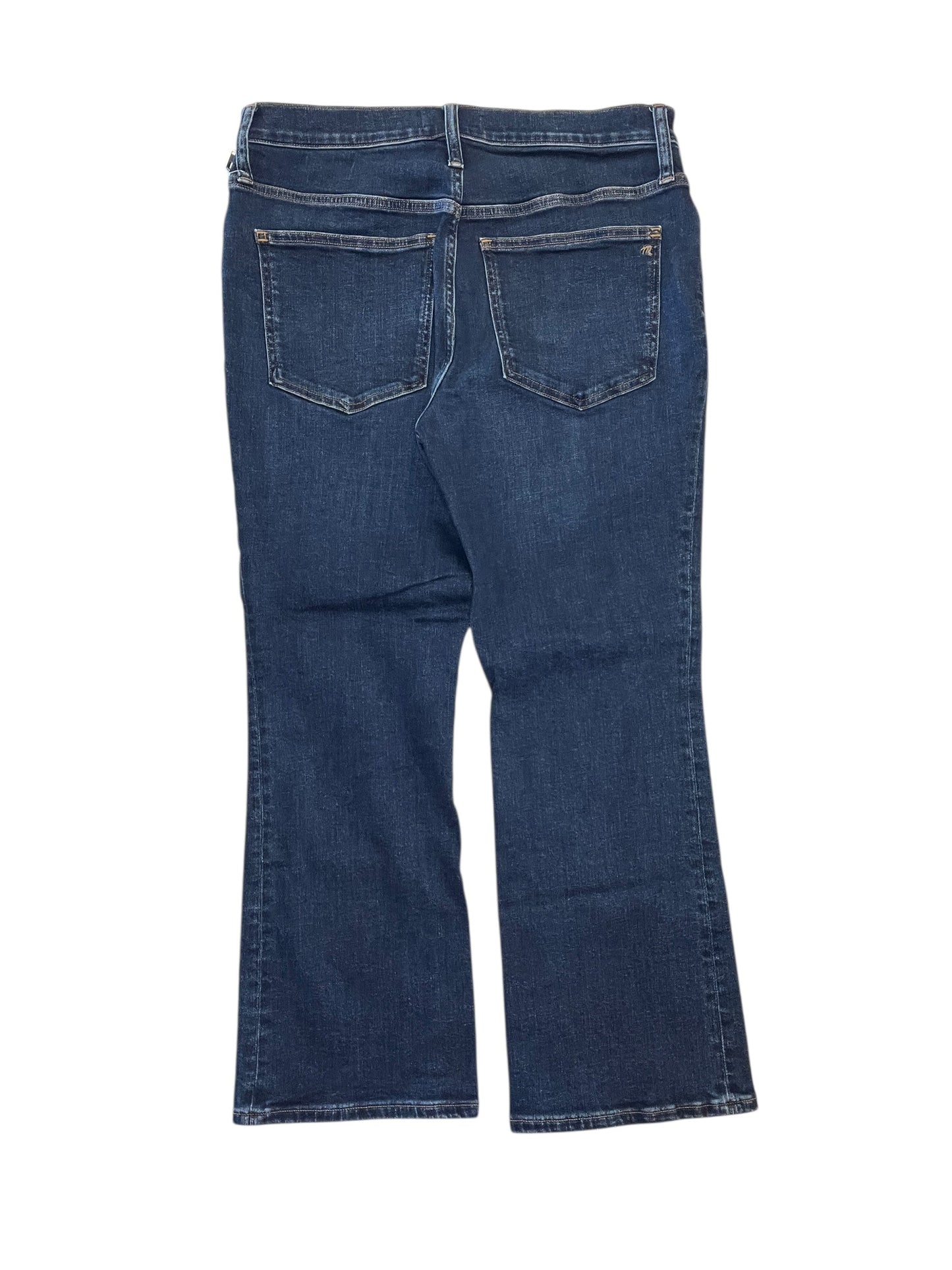 Jeans Flared By Madewell In Blue Denim, Size:10
