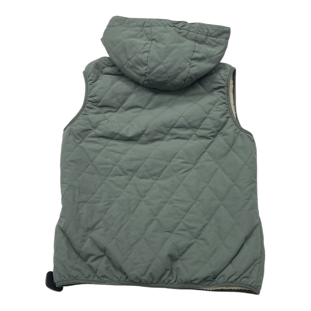 Vest Fleece By Eddie Bauer In Green, Size:M