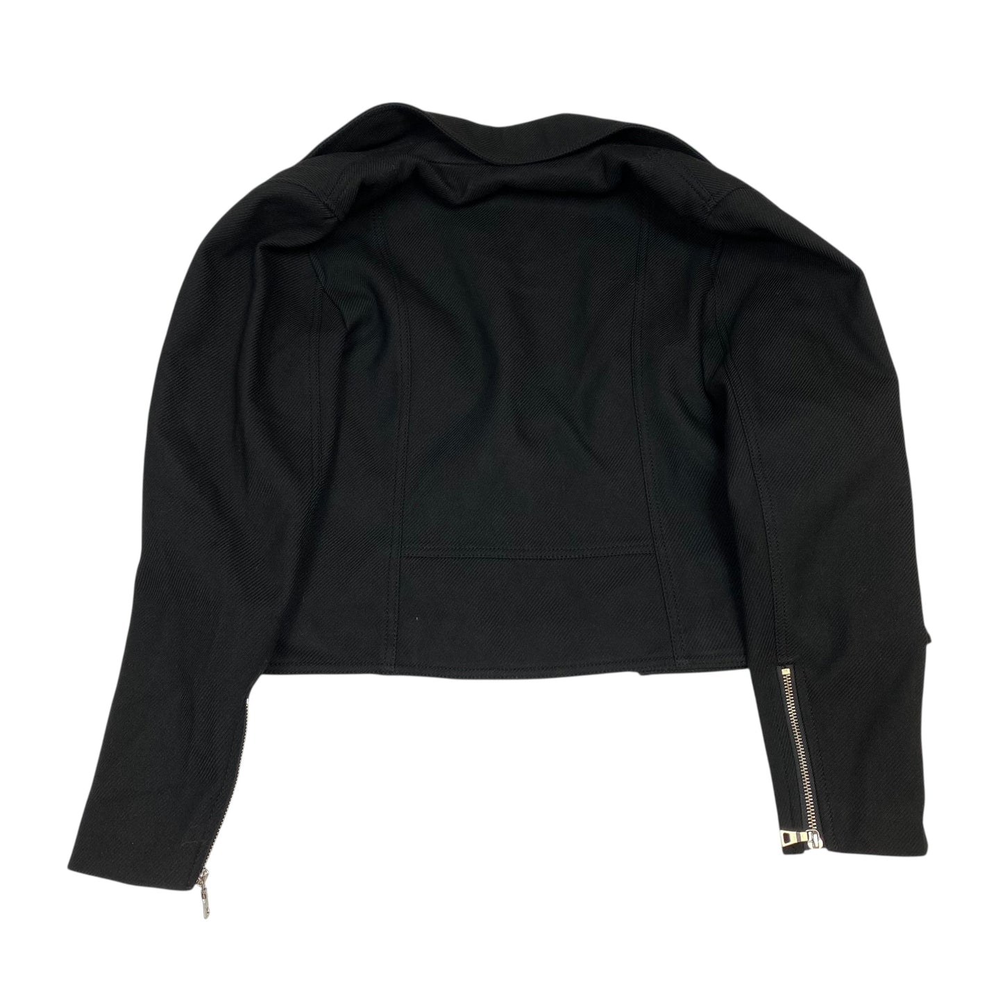 Jacket Moto By Ann Taylor In Black, Size:M