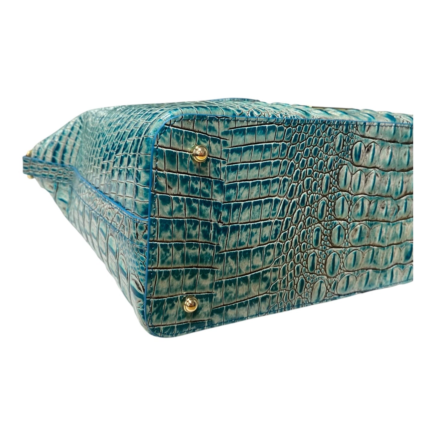 Handbag Designer By Brahmin In Blue, Size:Large