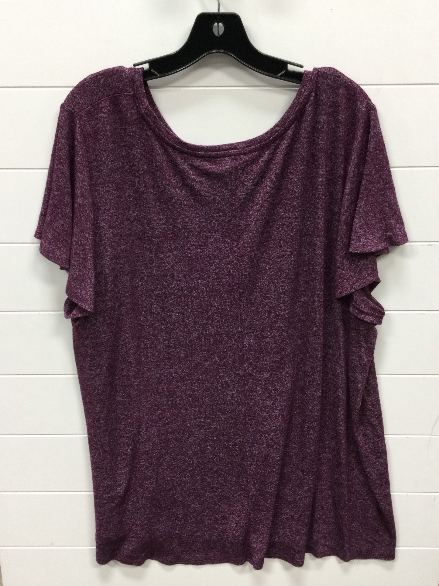 Top Ss By Lane Bryant In Purple, Size:2X