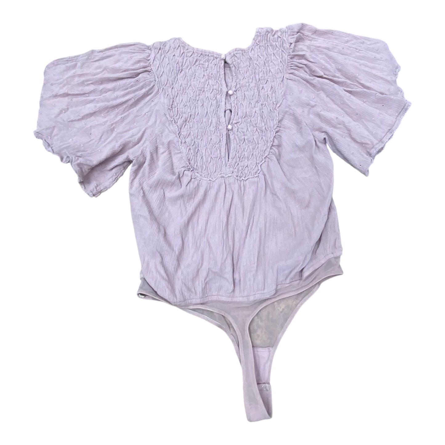 Bodysuit By Free People In Purple, Size:M