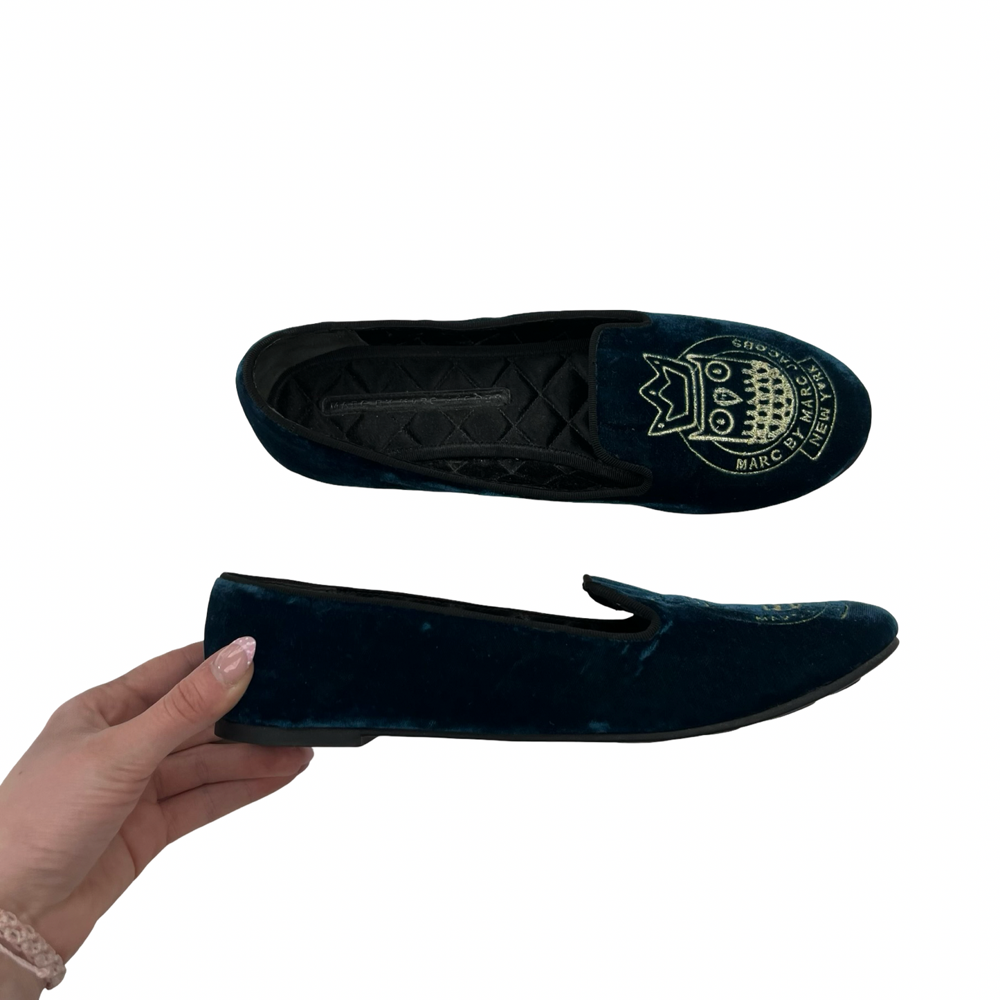 Shoes Designer By Marc By Marc Jacobs In Blue, Size:9