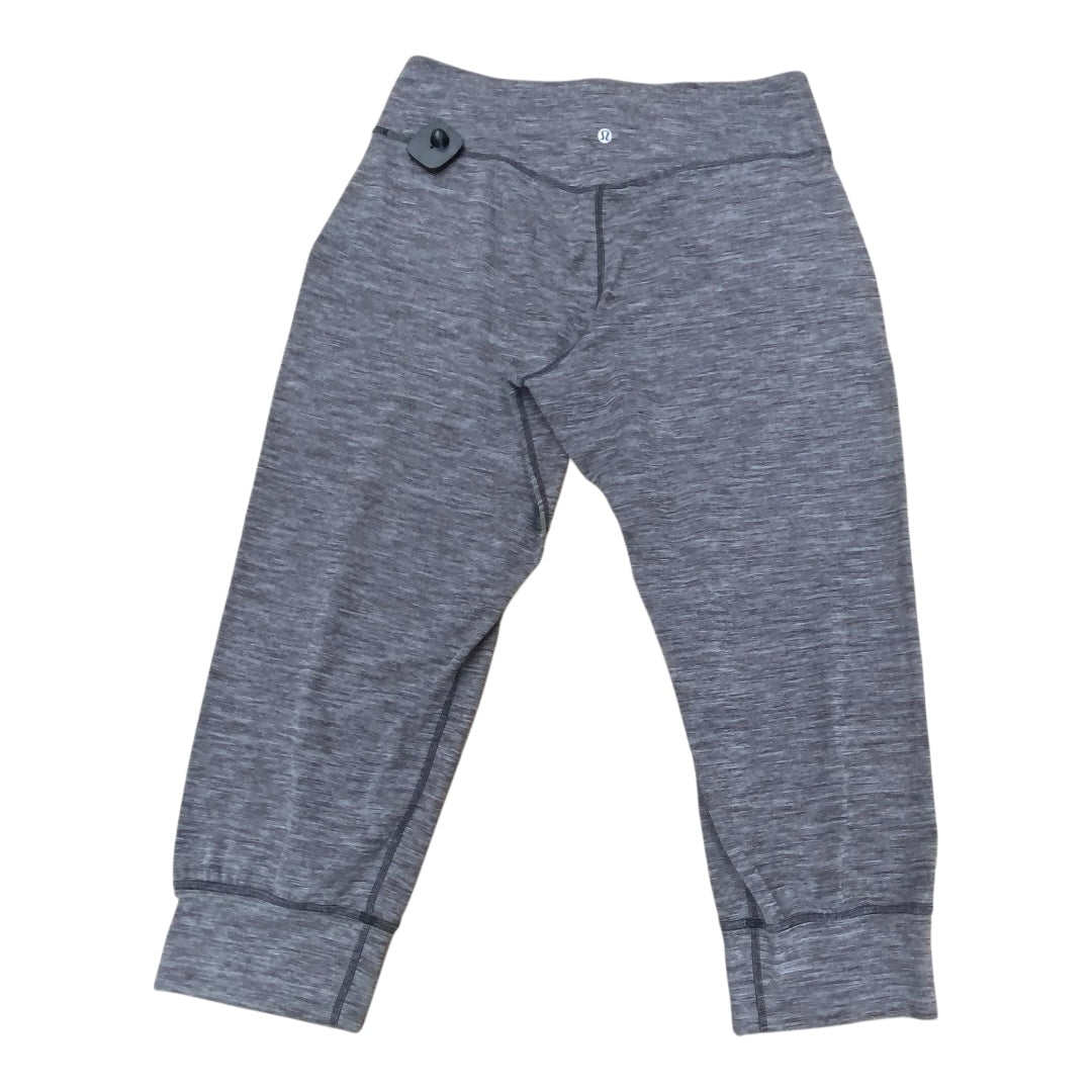 Athletic Pants By Lululemon In Grey, Size:12