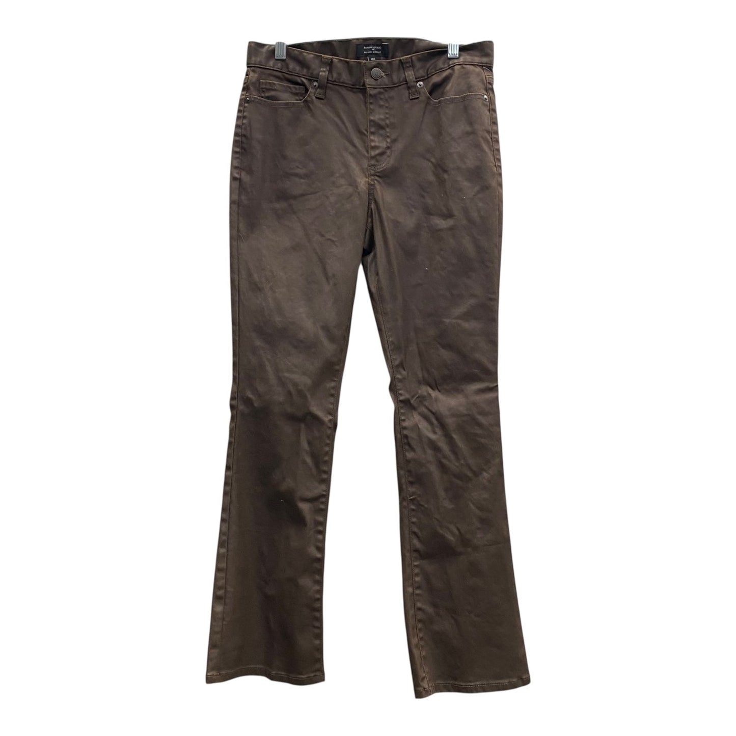 Jeans Boot Cut By Banana Republic In Brown, Size:6