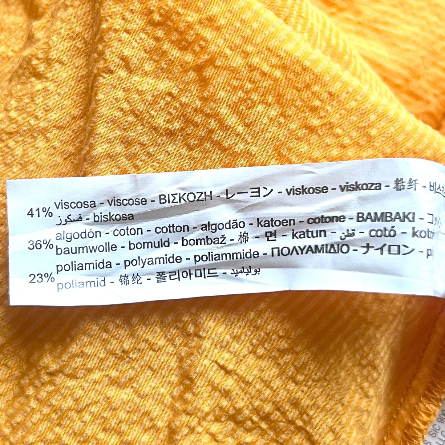 Top Short Sleeve By Zara In Orange, Size: M