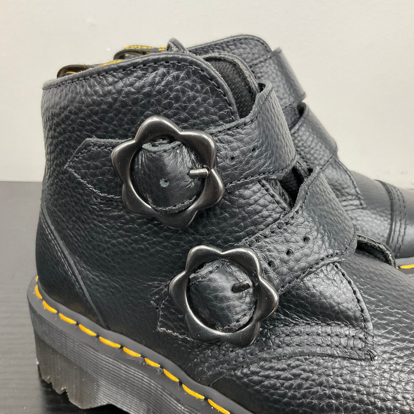 BOOTS COMBAT by DR MARTENS In BLACK, Size: 6