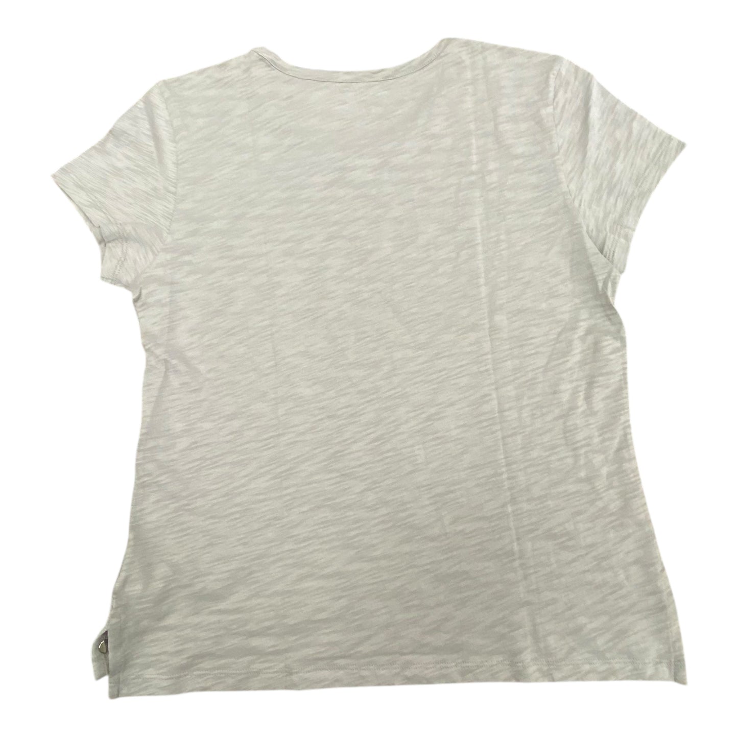Top Ss Basic By Erin Gray In Grey, Size:L
