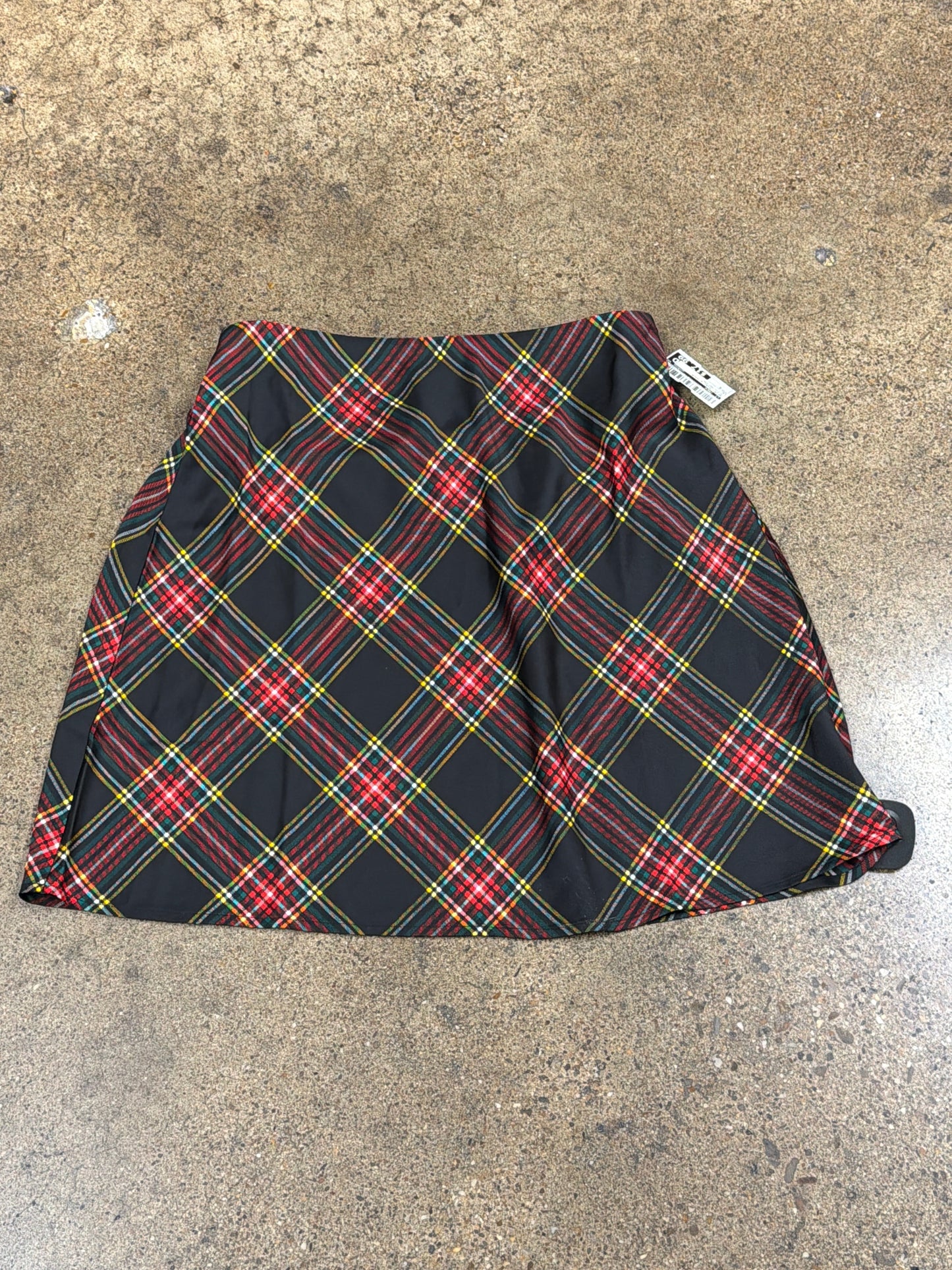 Skirt Mini & Short By J. Crew In Plaid Pattern, Size:S