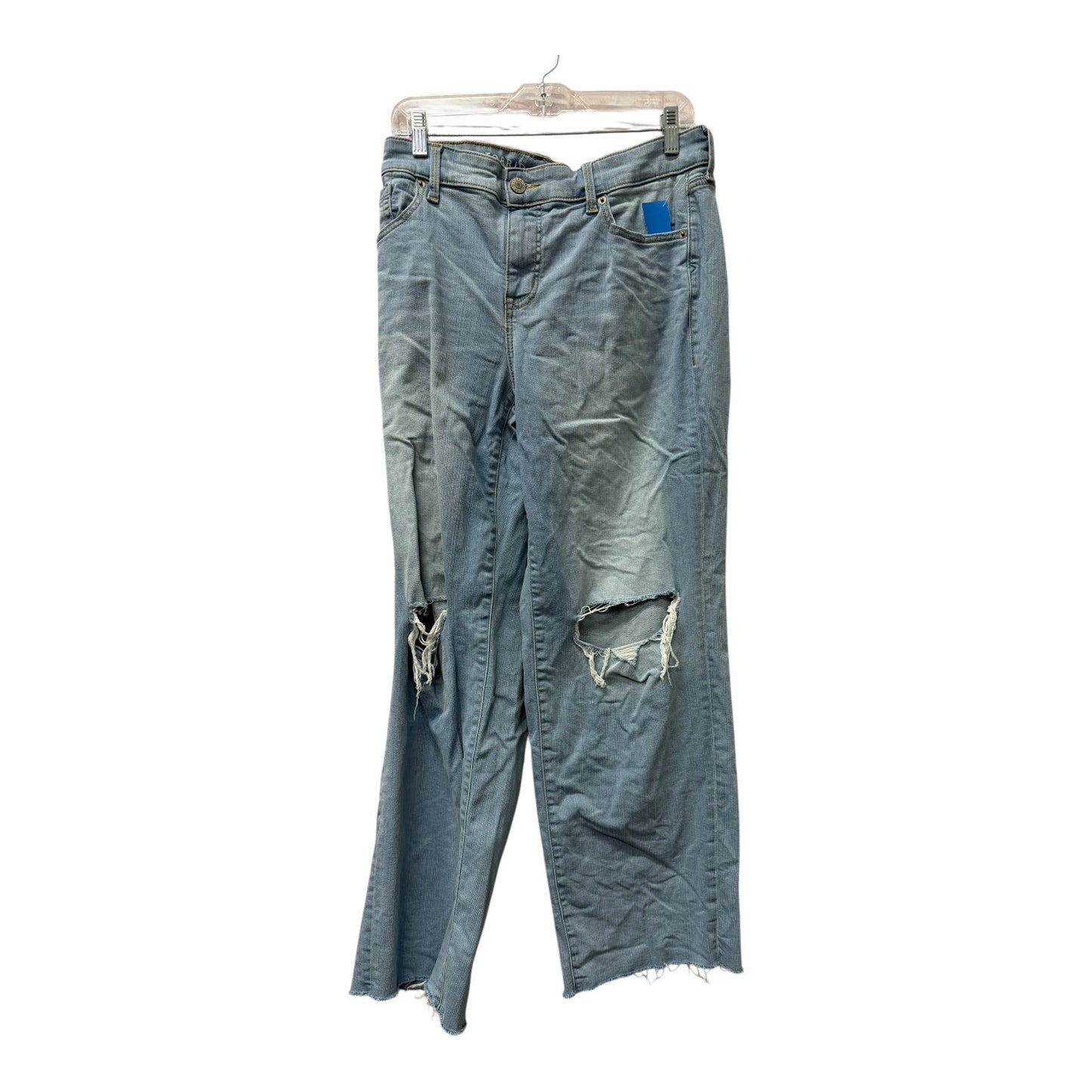 Jeans Wide Leg By Torrid In Blue Denim, Size:12