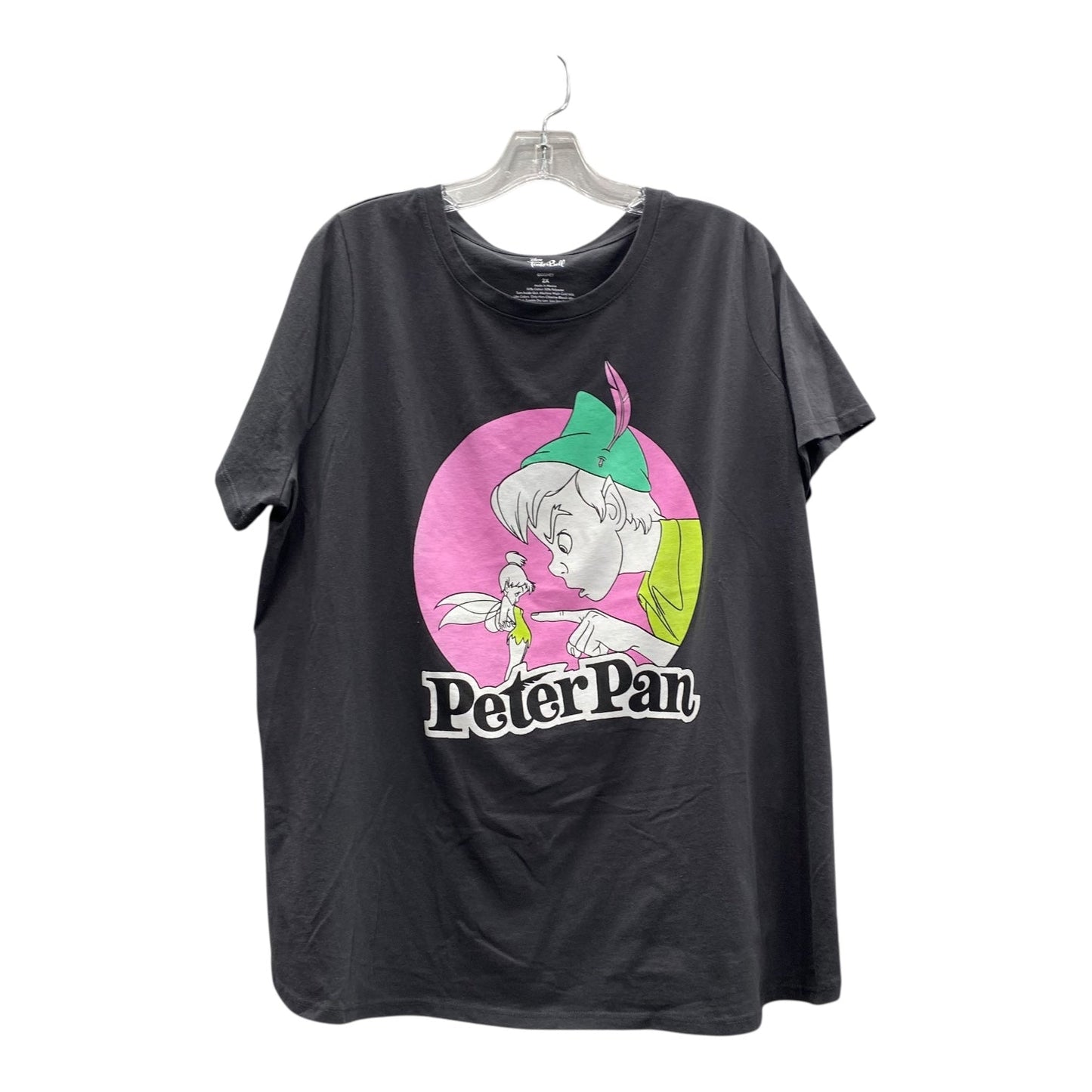 Top Ss By Disney In Grey, Size:2X