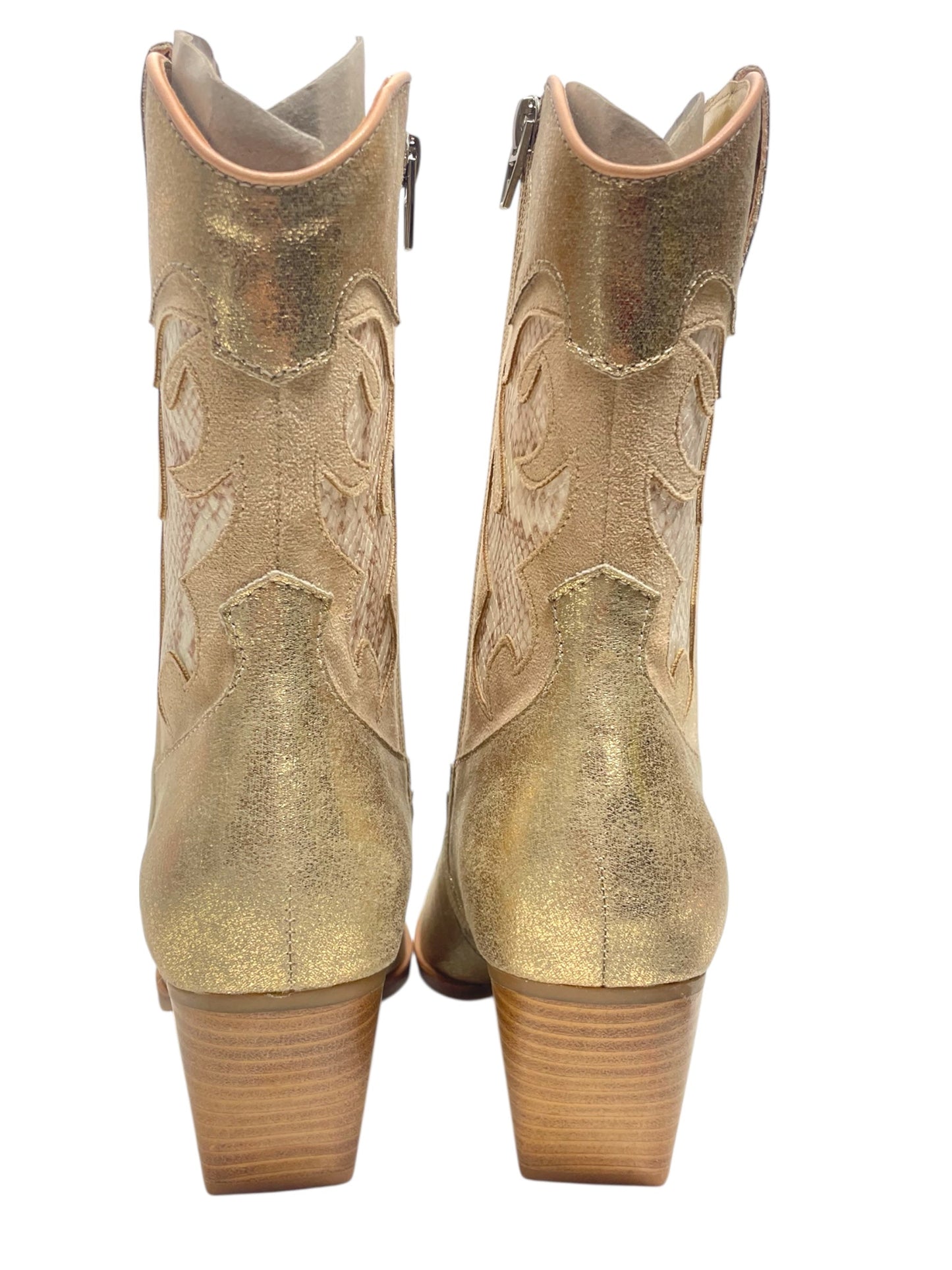 Boots Western By Dolce Vita In Gold, Size: 7