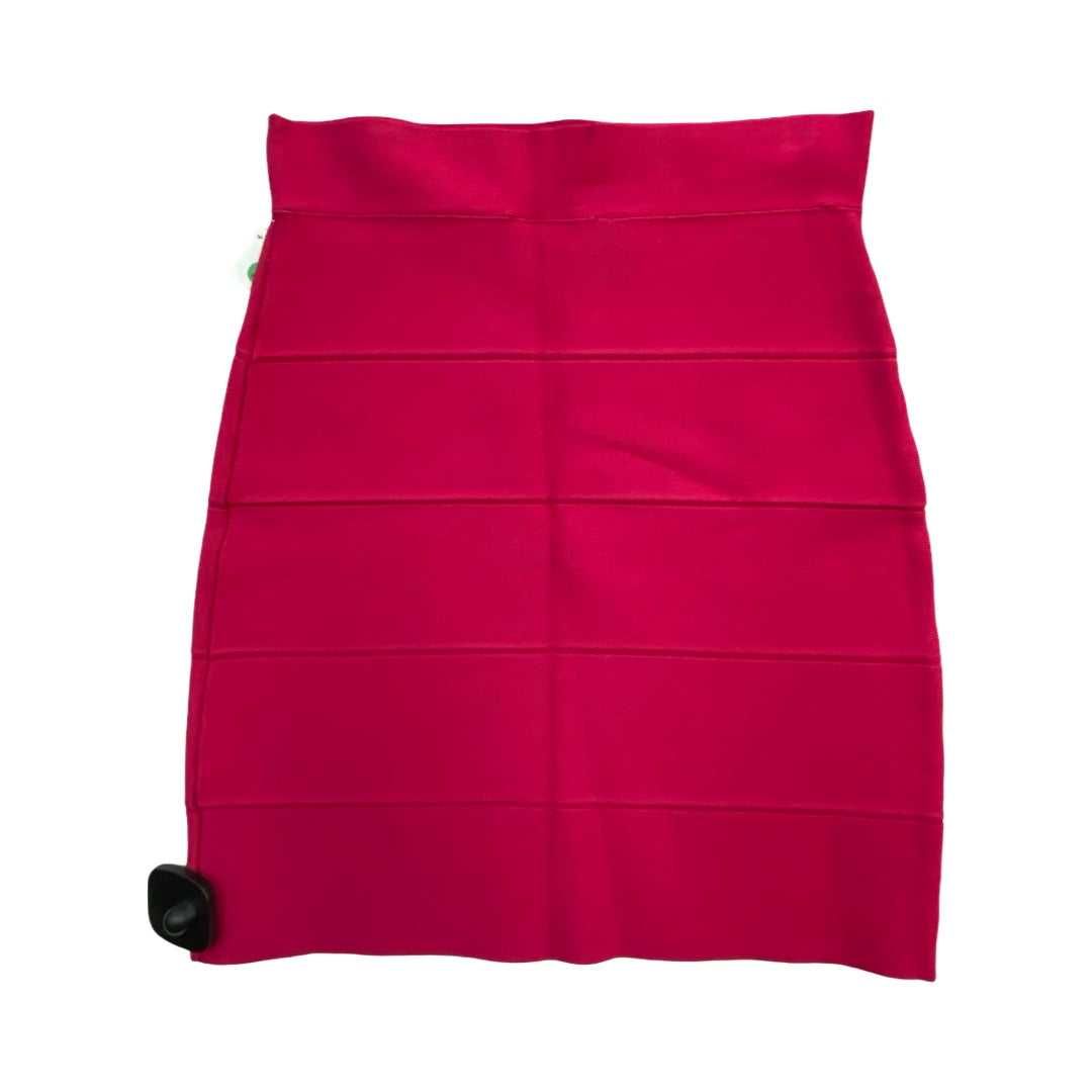 Skirt Midi By Bcbgmaxazria In Pink, Size:M