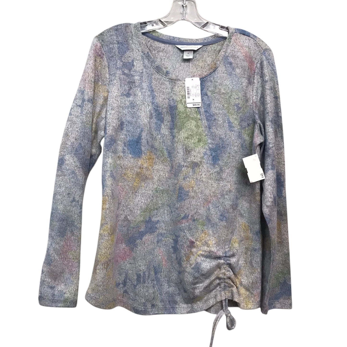 Sweater By Christopher And Banks In Blue & Grey, Size:M