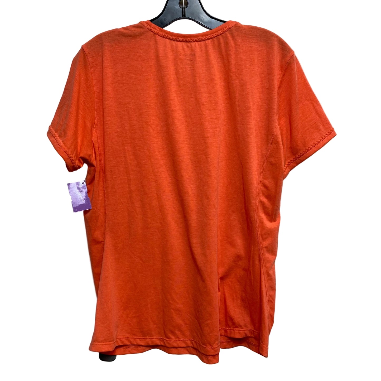 Athletic Top Short Sleeve By Brooks In Orange, Size: Xl