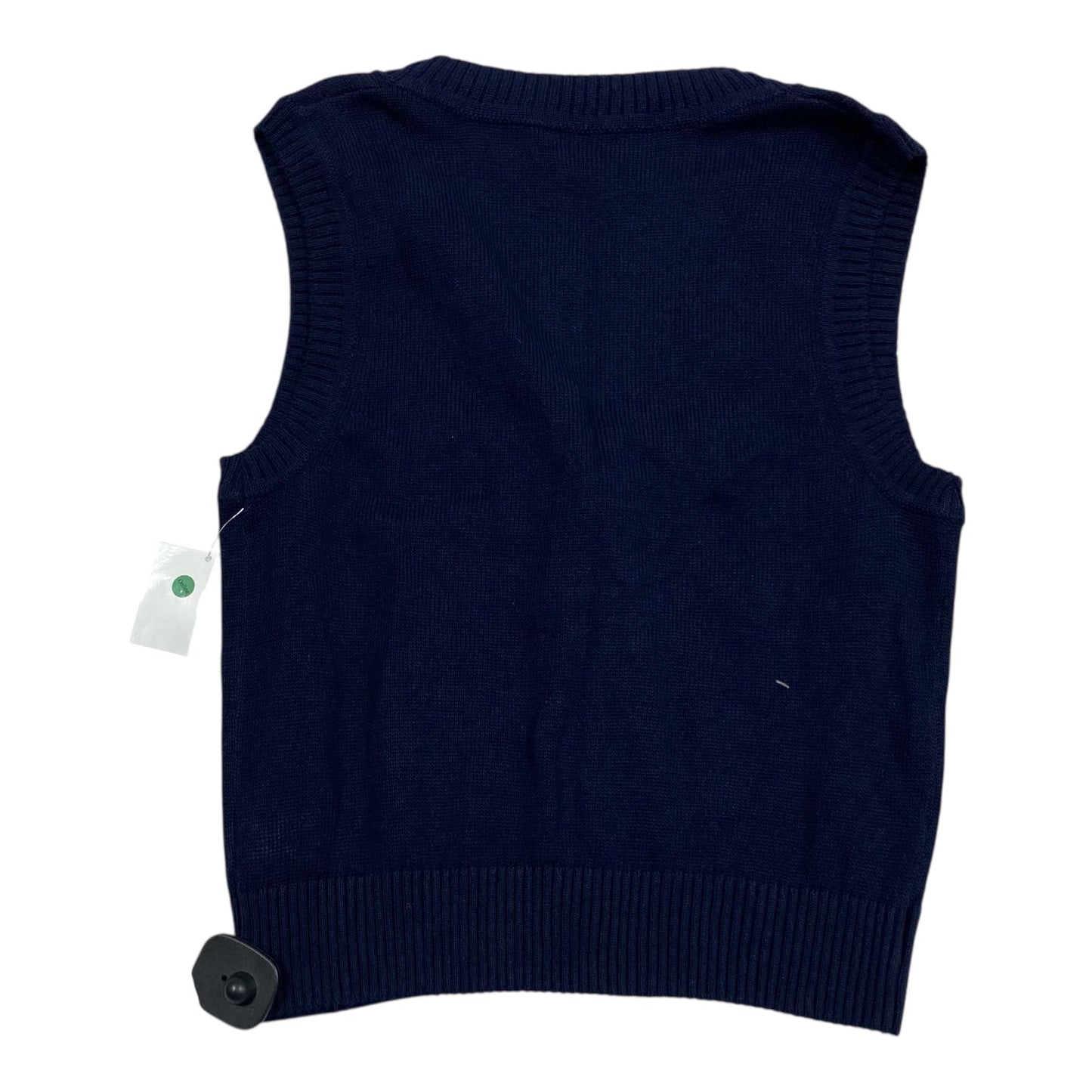 Vest Sweater By Gap In Navy, Size:Xs