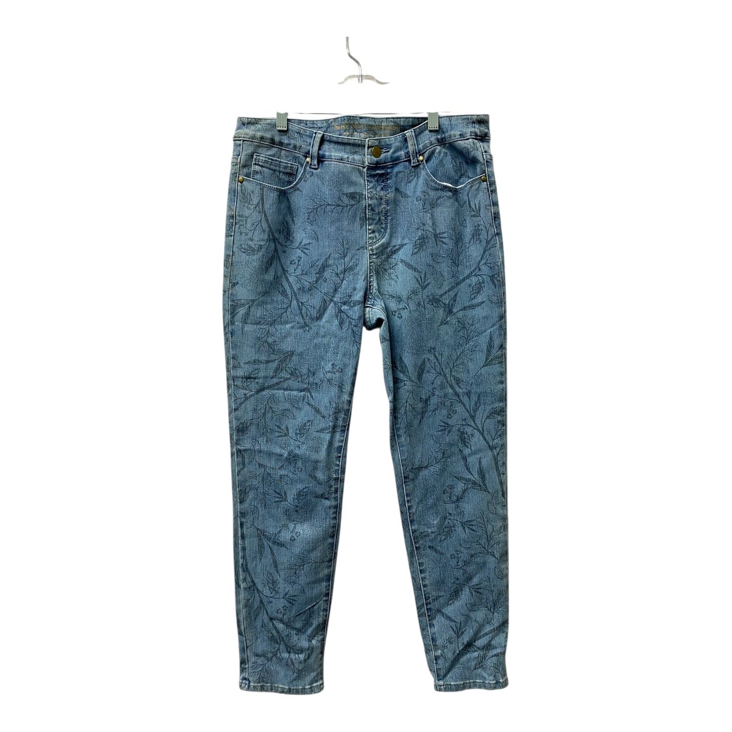 Jeans Straight By Soft Surroundings In Blue Denim, Size:8