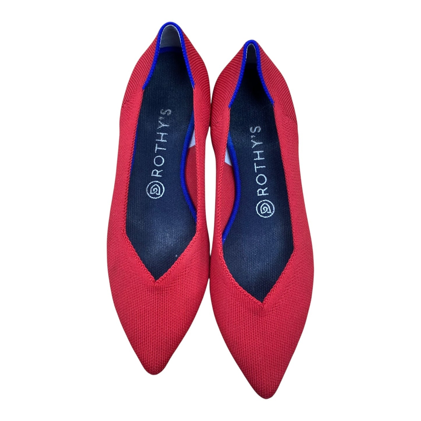 Shoes Flats By Rothys In Red, Size:9
