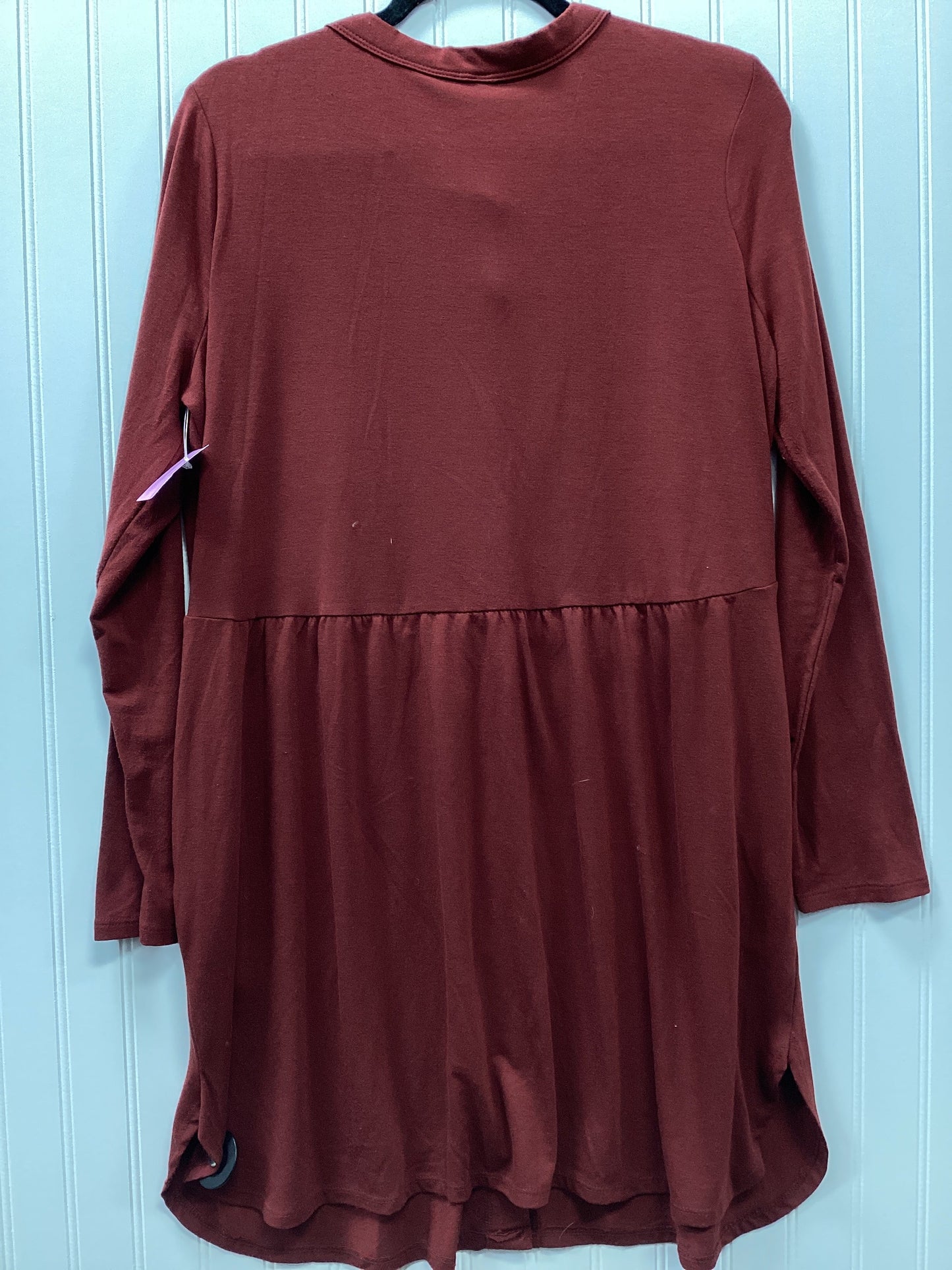 Dress Casual Short By Zenana Outfitters In Red, Size:Xl