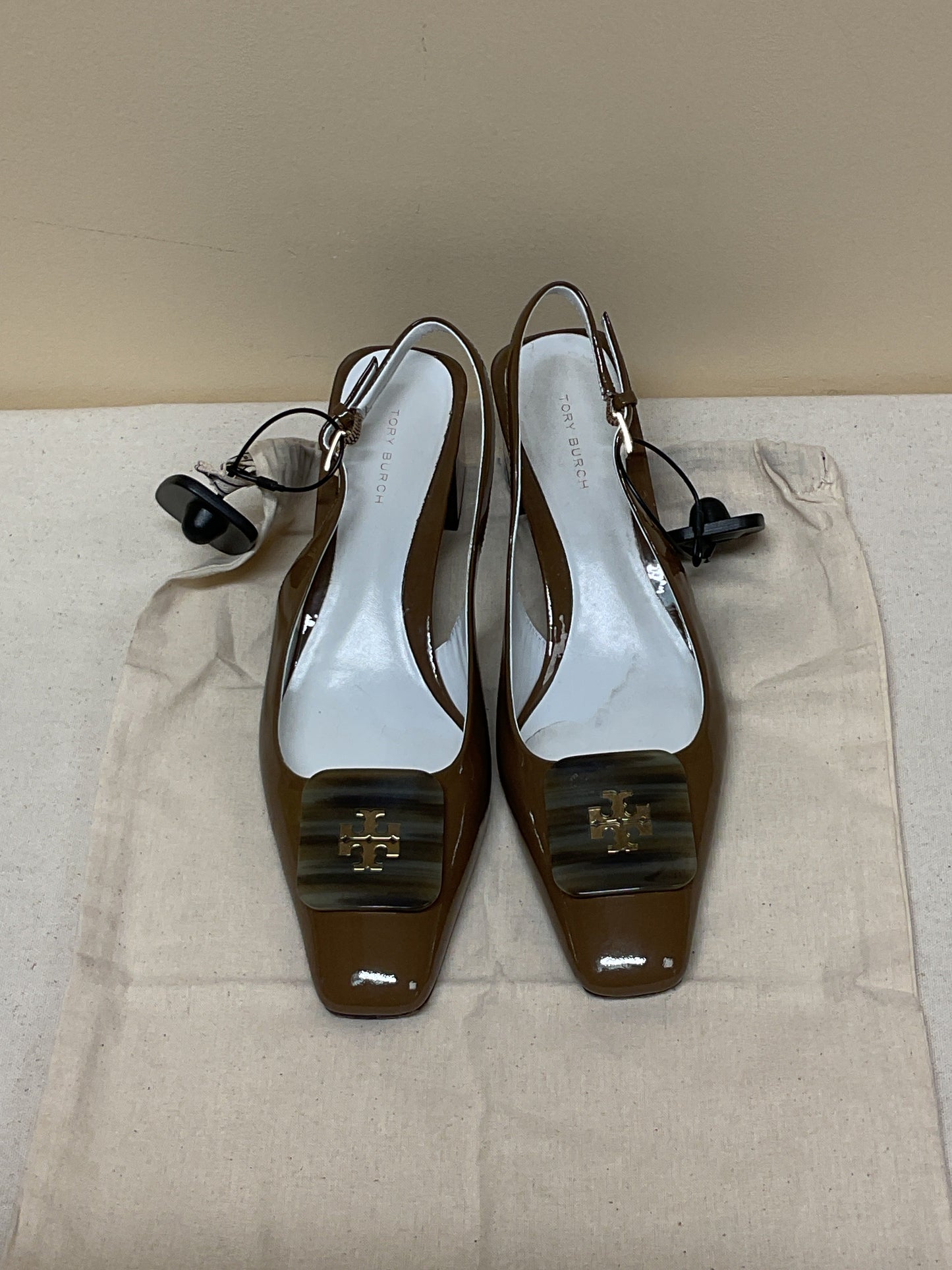 Shoes Designer By Tory Burch In Brown, Size:7.5