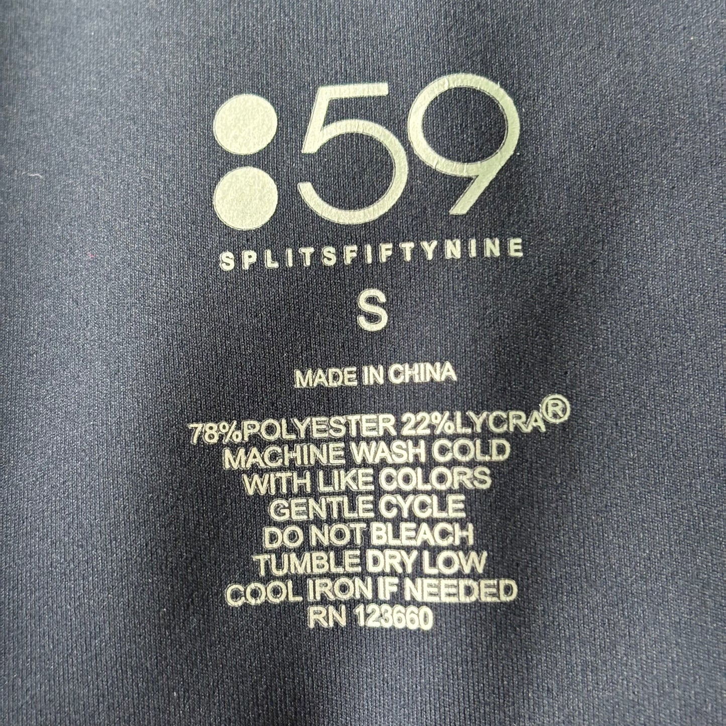 Athletic Leggings By Splits59 In Navy, Size: S