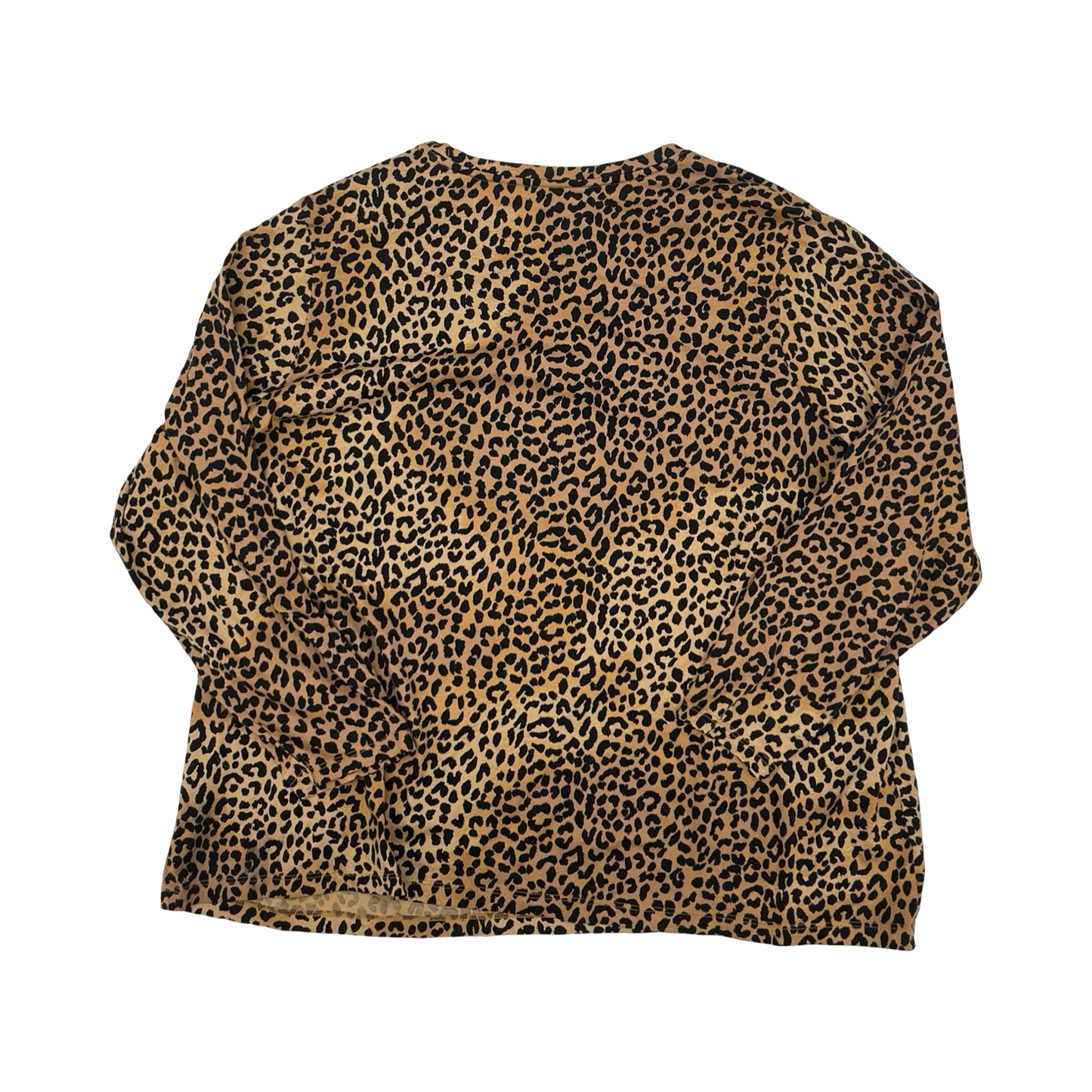Top Ls By Lands End In Leopard Print, Size:3X
