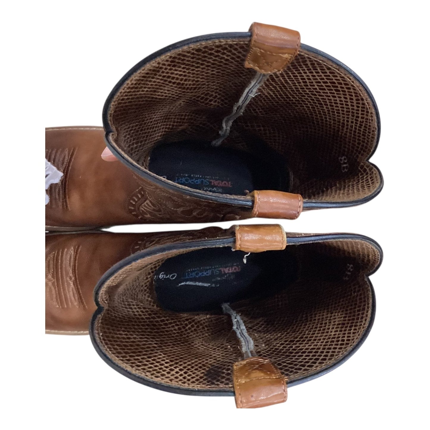 Boots Western By Ariat In Brown, Size:8