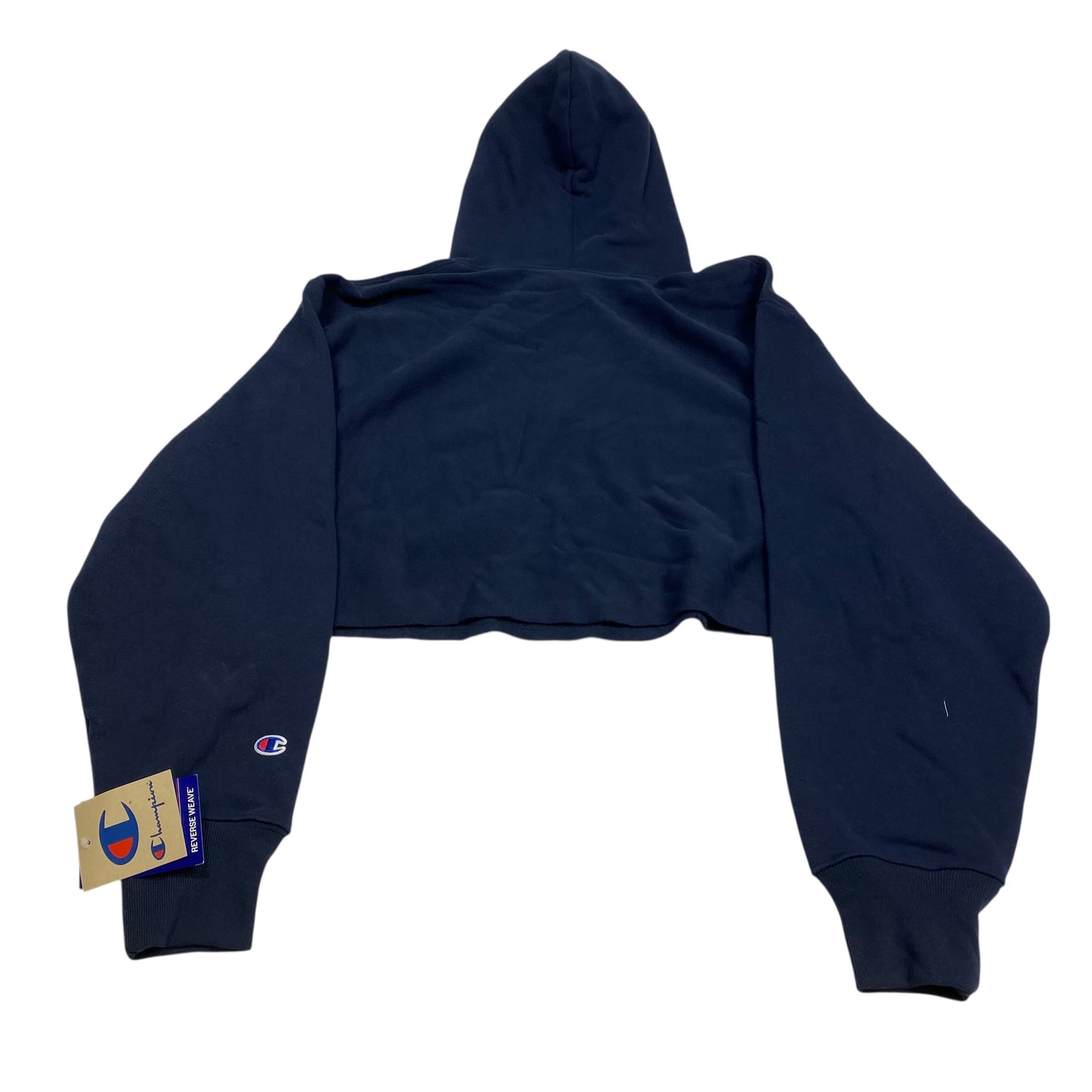 Sweatshirt Hoodie By Champion In Navy, Size:2X