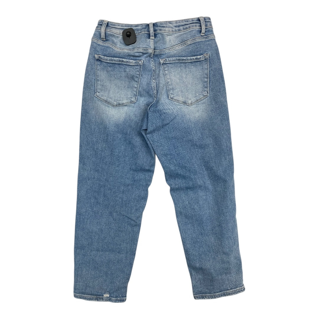 Jeans Straight By LOVERVET In Blue Denim, Size:6