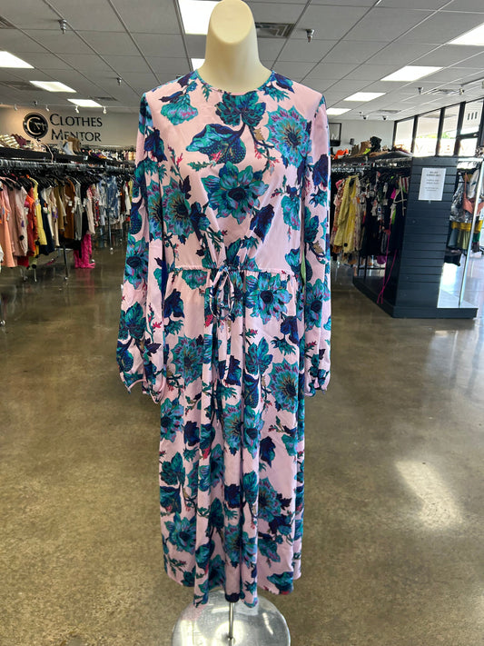 Dress Designer By Diane Von Furstenberg In Floral Print, Size:6