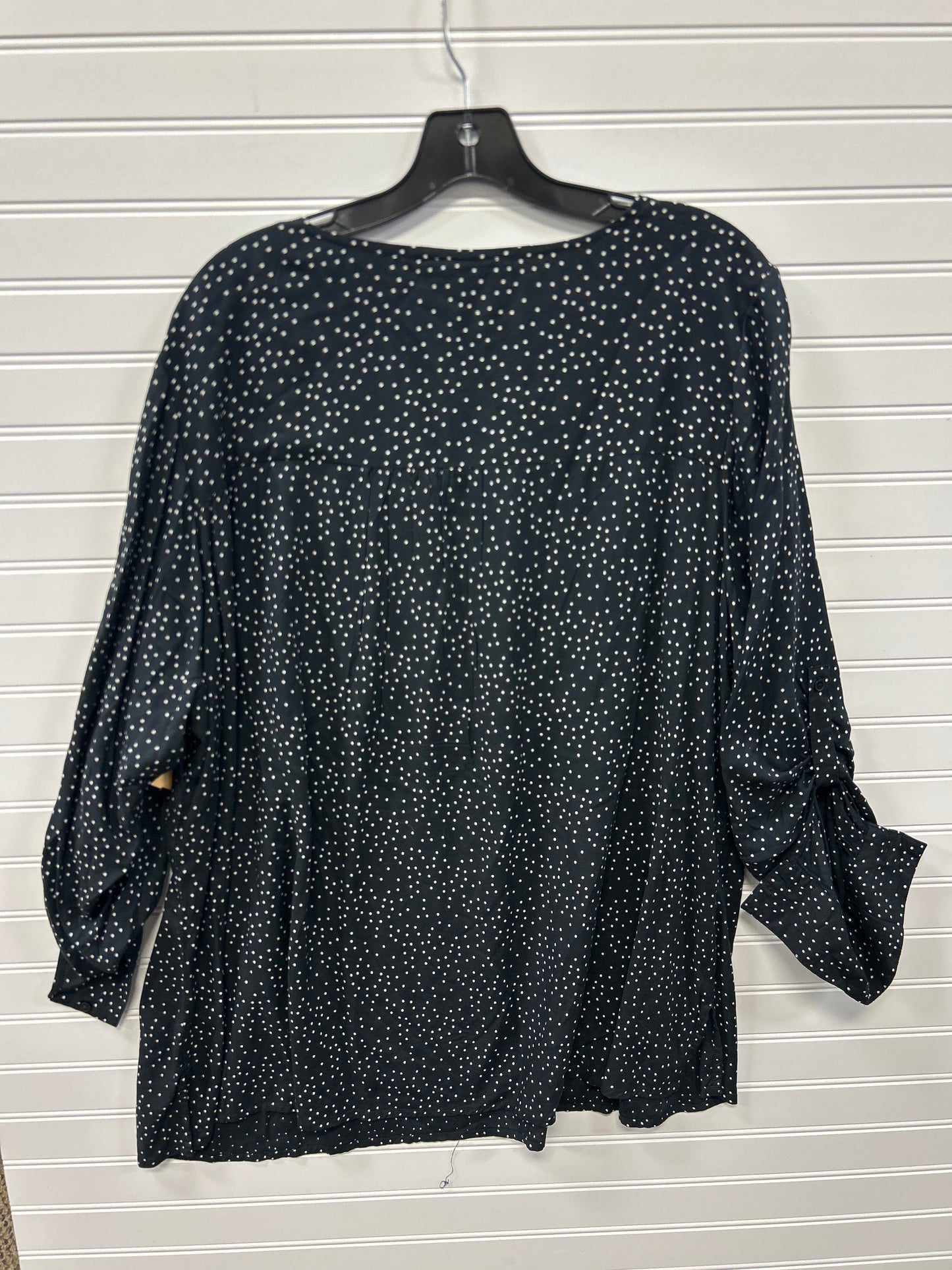 Top Ls By Lane Bryant In Black, Size:2X