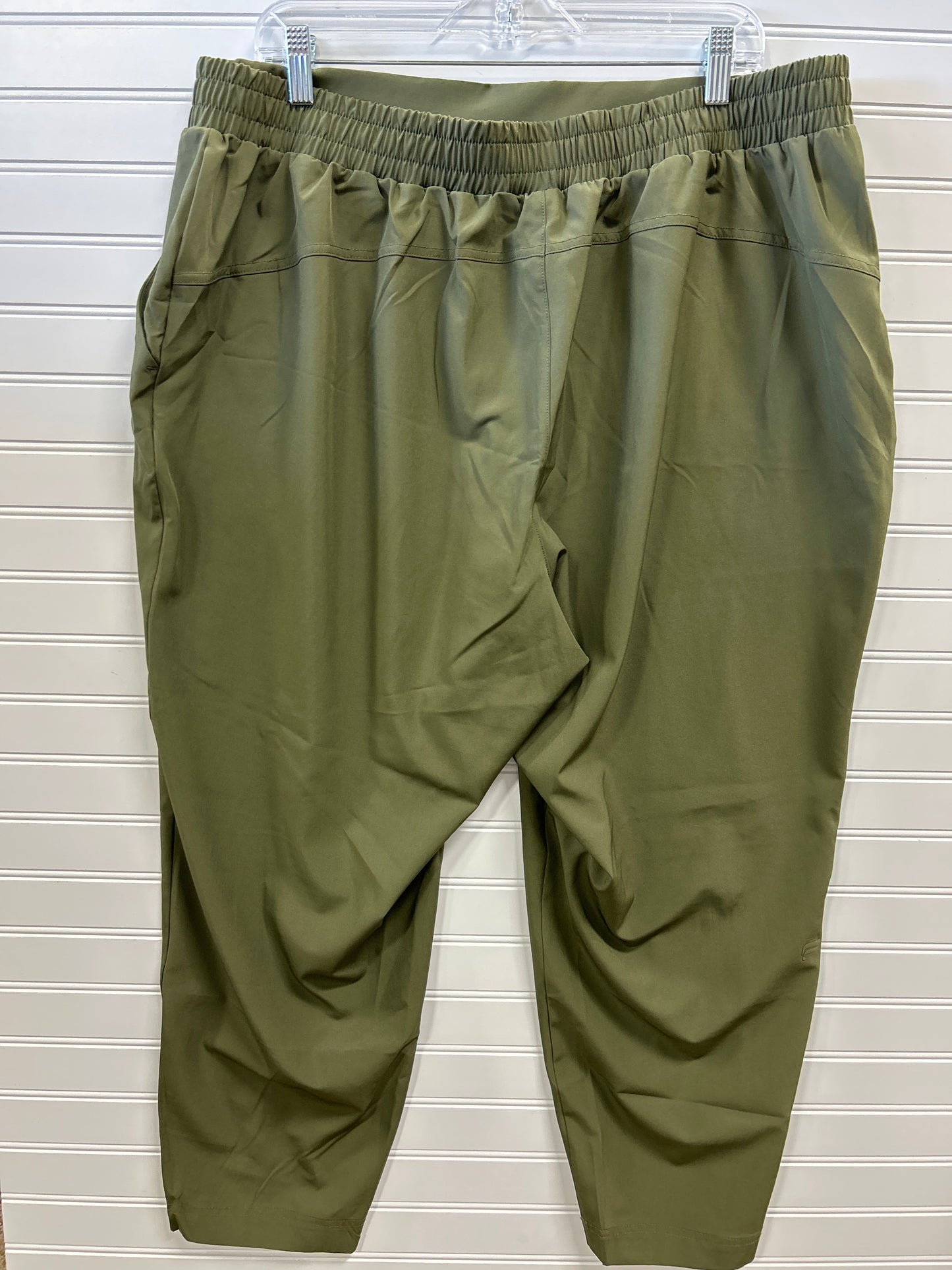 Athletic Pants By Fabletics In Green, Size:1X