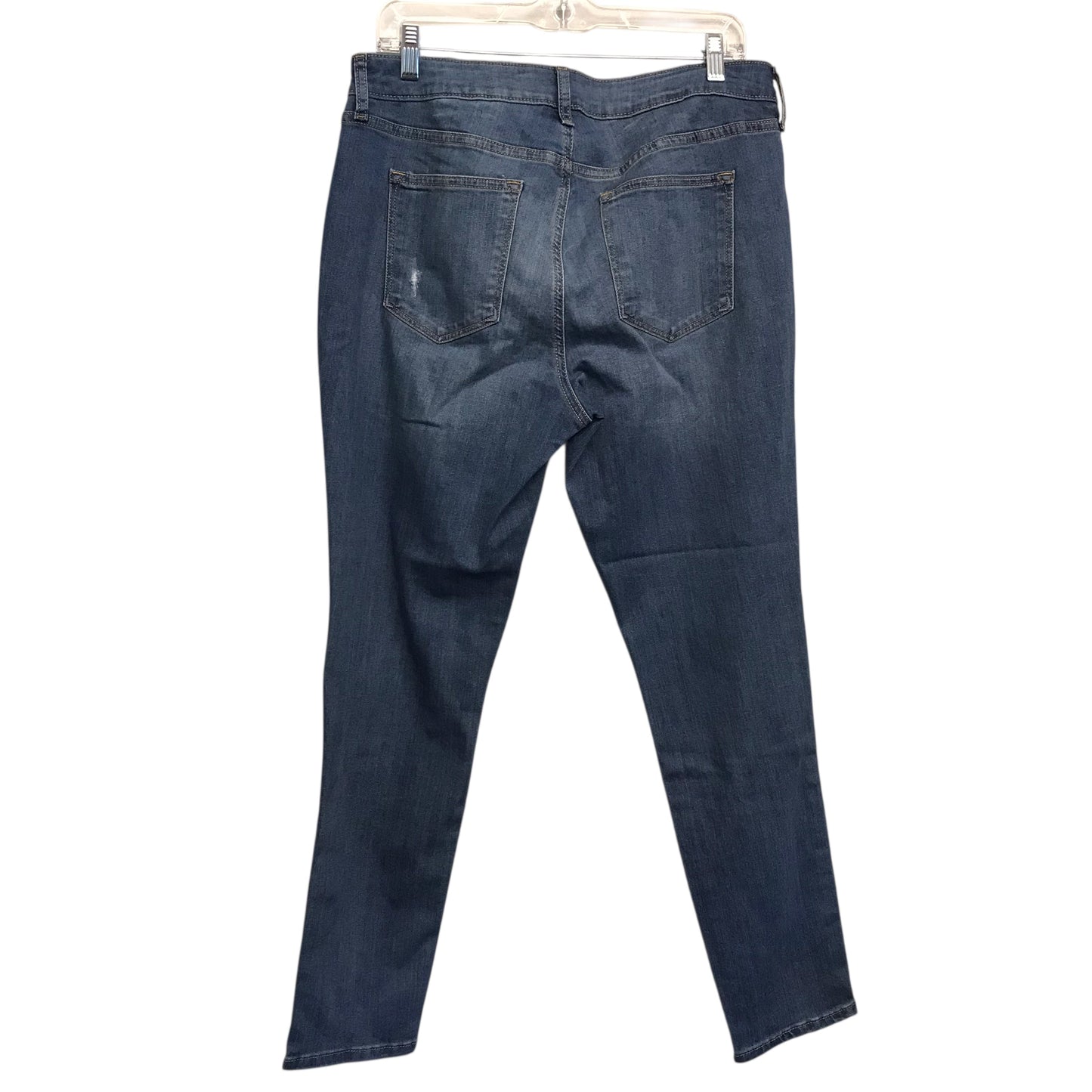 Jeans Skinny By Sonoma In Blue Denim, Size:14
