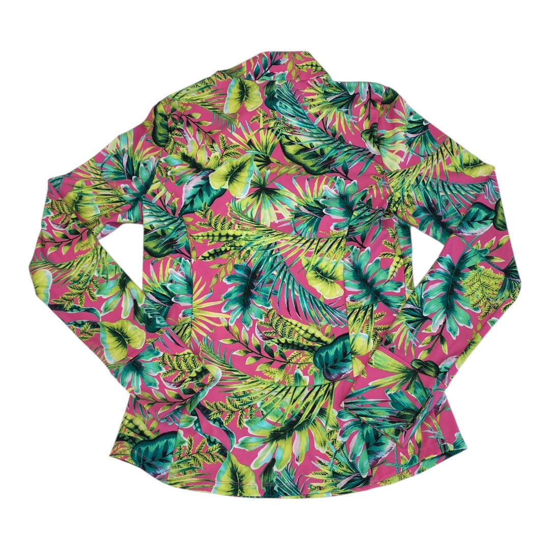 Athletic Jacket By Tommy Bahama In Multi, Size:M