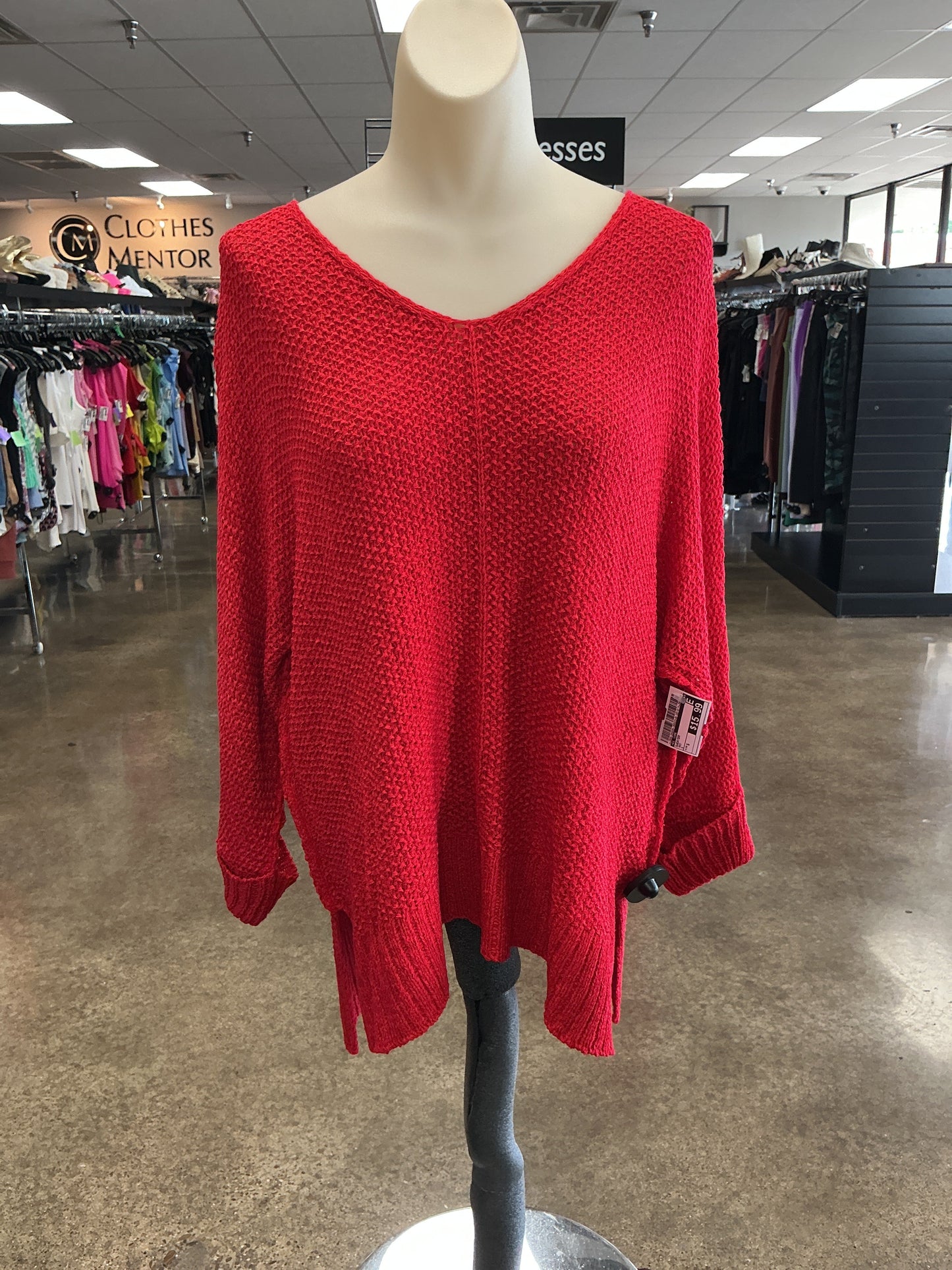 Sweater By Ee Some In Red, Size:S