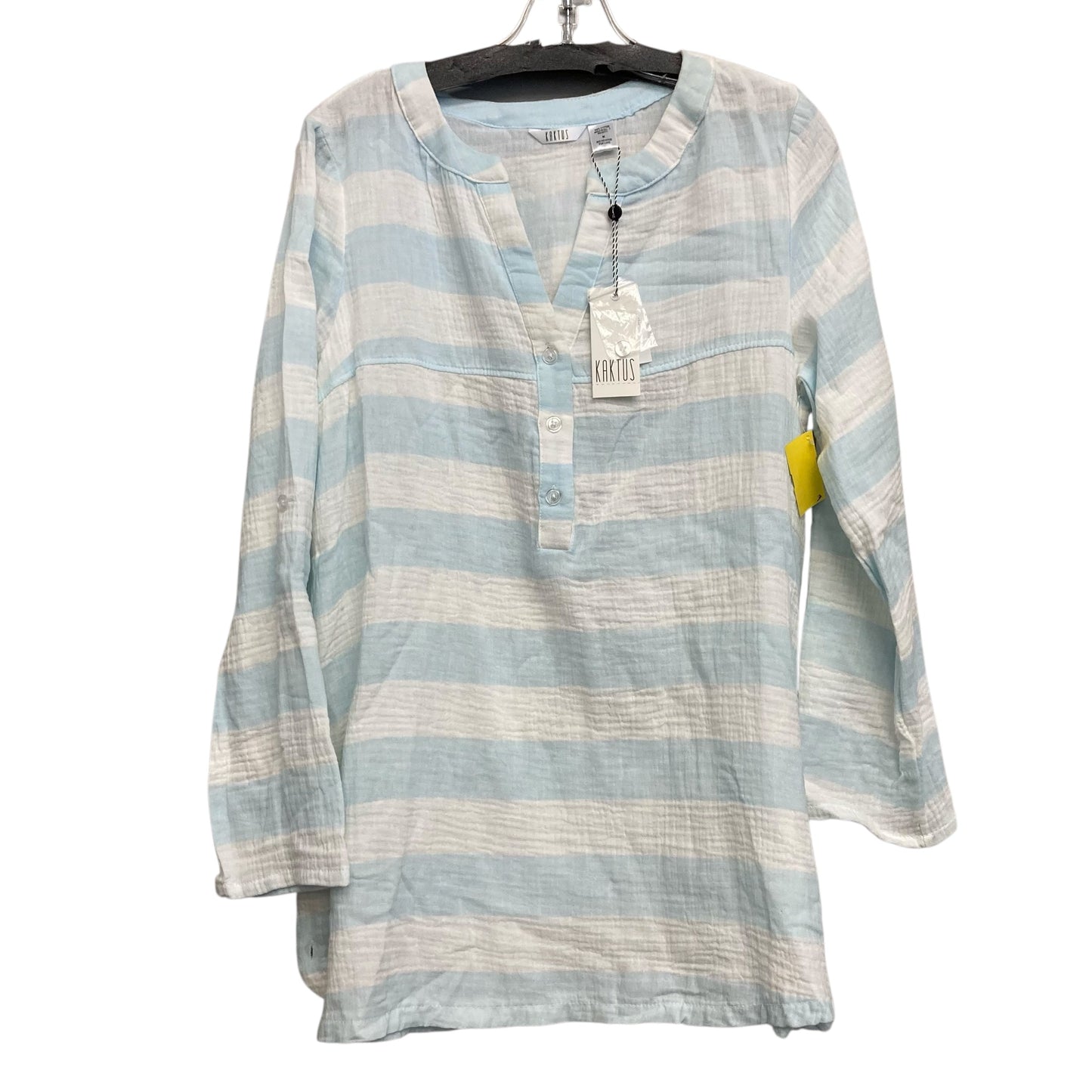 Top Ls By Kaktus In Striped Pattern, Size:M