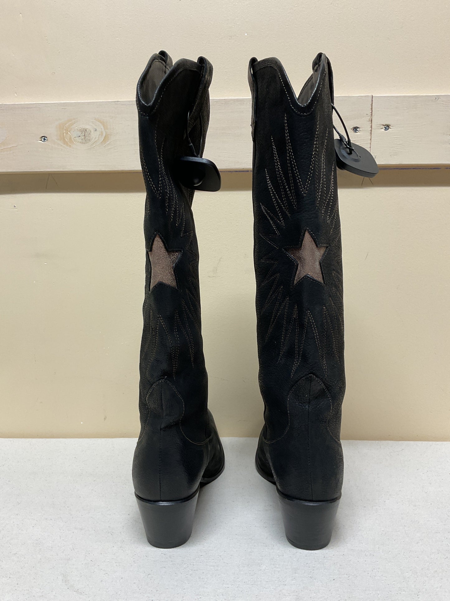 Boots Western By Cmc In Black, Size:39