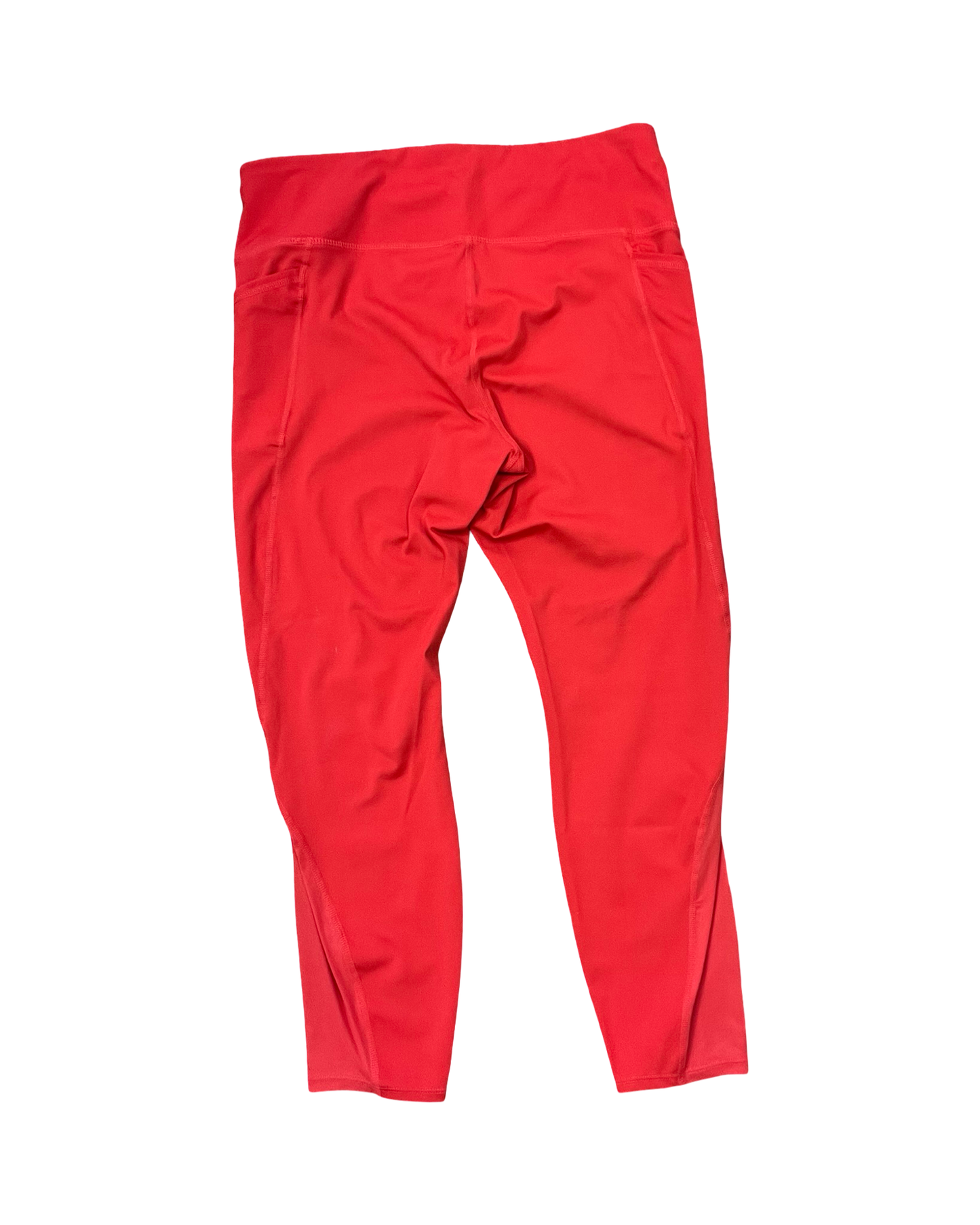 Athletic Leggings By Avia In Red, Size:Xl