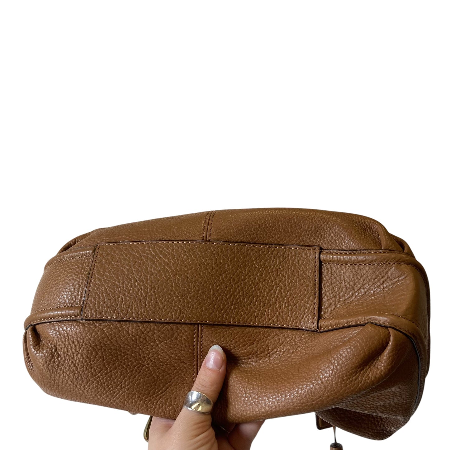 Handbag Designer By Coach In Brown, Size:Medium