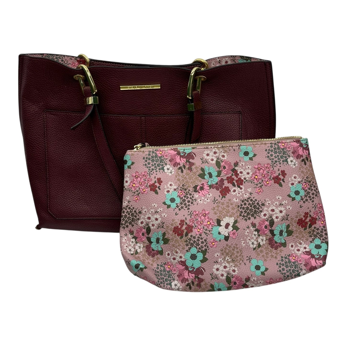 Handbag By Steve Madden In Purple, Size:Large