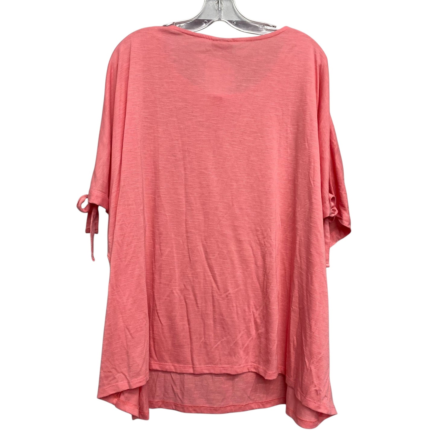 Top Ss By Ava & Viv In Pink, Size:4X