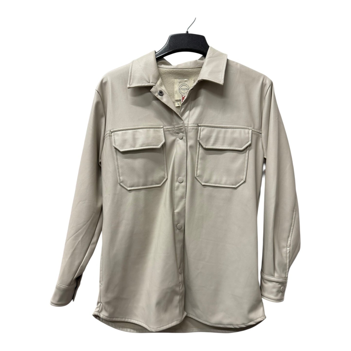 Jacket Moto By Stoosh In Beige, Size:S